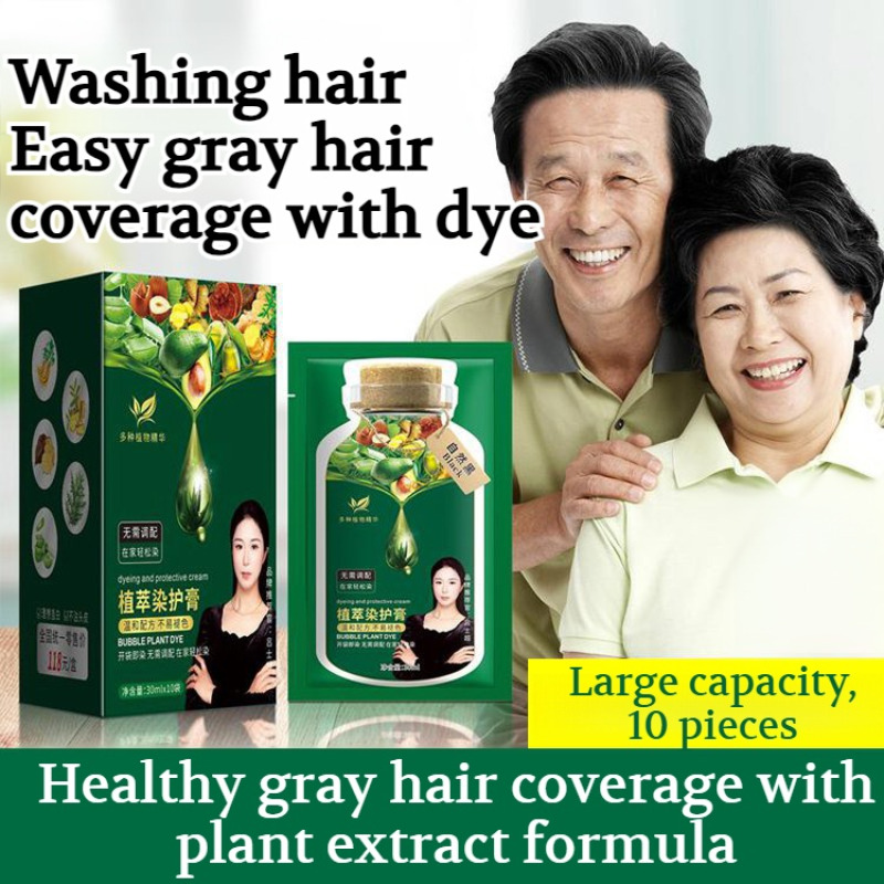 Hair Care Natural Ingredients - coprire tinture per capelli grigi Crema